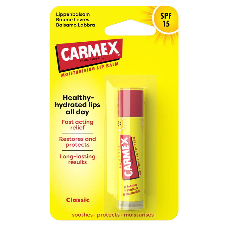 0083078003067_1-nova-para-pharmacie-maroc-prix-livraison CARMEX Baume à Lèvres Hydratant Classic Lip Balm 4,25g Pot Iconique Répare Protège – Image 1