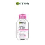GARNIER SkinActive Eau Micellaire Peaux Sensibles 400ml Démaquillant Doux Sans Parfum Hypoallergénique Tous Types Peaux