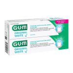 GUM Original White Dentifrice 75ml Offre Spéciale Lot de 2 Blancheur Dents Blanches