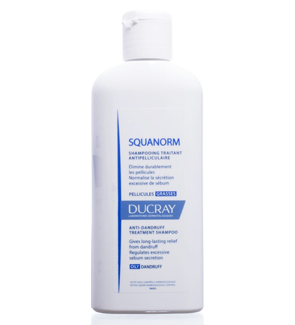 3282770037586_4dc2e9f5-27fa-4bc7-9b45-47f8dfa8bd79 Ducray - Squanorm Shampooing traitant antipelliculaire - Pellicules grasses - 200 ml – Image 1