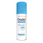 ETIAXIL Anti-Transpirant Protection 48H Pieds 100ml Spray Efficacité Clinique Transpiration Modérée Usage Quotidien