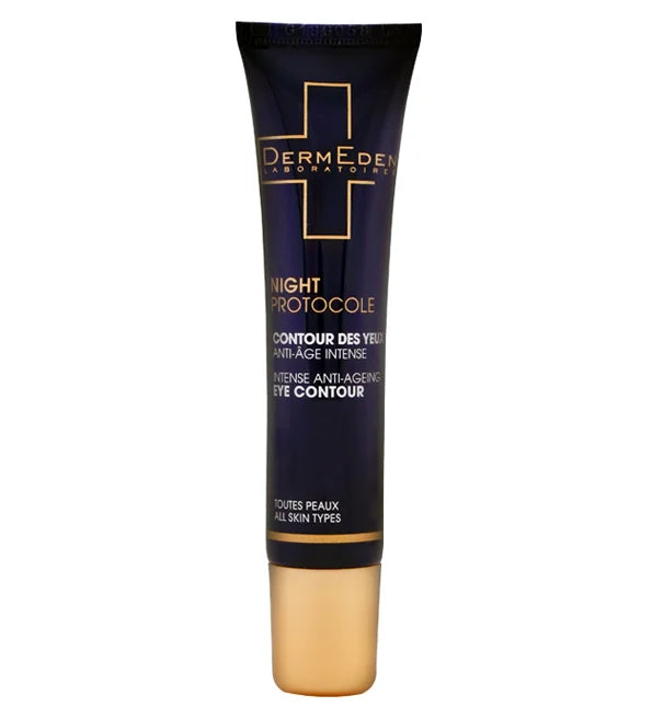 3760192240314-1 Dermeden Contour Yeux Anti-Âge Nuit - 15 ml – Image 1