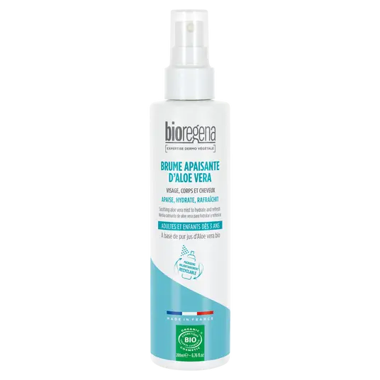 5005882-brume-apaisante-aloe-bio-200ml-bioregena-face-hd-Nova-para-prix-Maroc Bioregena Brume Apaisante D'Aloe Vera 200ml Spray Apaisant Naturel Bio Après-Soleil Hydratant Rafraîchissant – Image 1