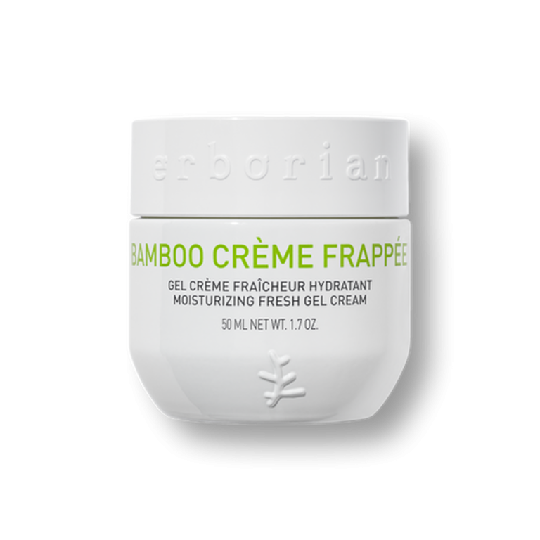 ERBORIAN Bamboo Crème Frappée 50ml Crème Hydratante Matifiante Pores Resserrés Peau Mixte - photo 2