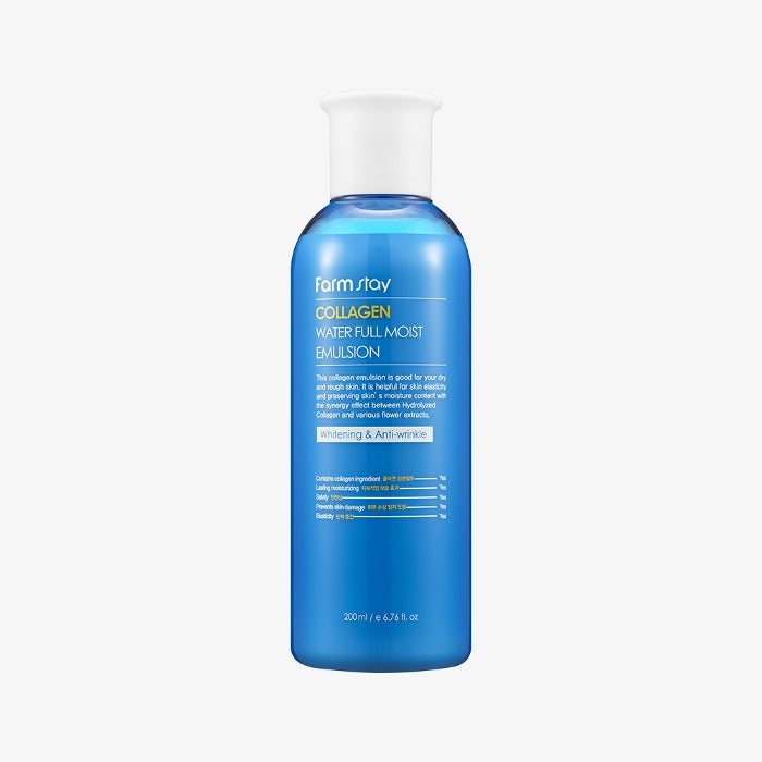 835b45048d266bec7377faed2743d6a5-nova-para-pharmacie-maroc-prix-livraison FARMSTAY Collagen Water Full Moist Emulsion 200ml Émulsion Hydratante Collagène - photo 2