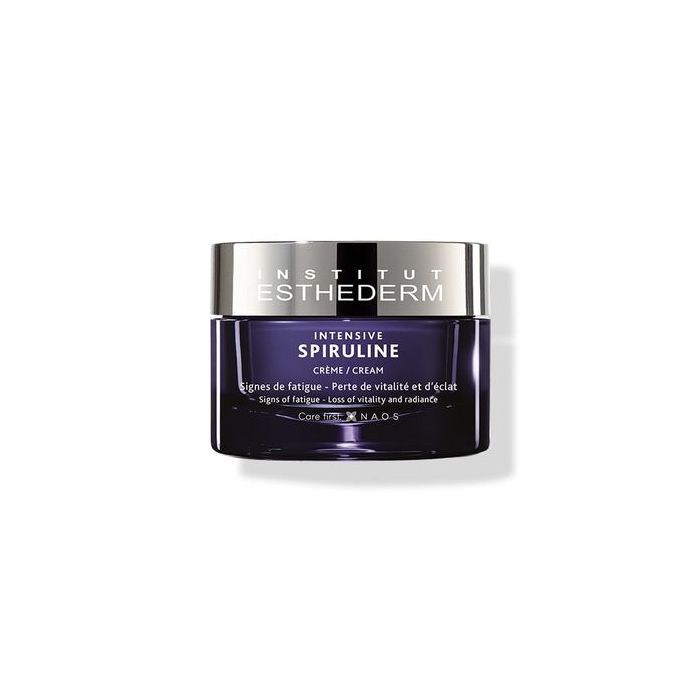 91618-05v641102-jpg_ex8zfljxfk0guque-nova-para-pharmacie-maroc-prix-livraison ESTHEDERM Intensive Spiruline Crème 50ml Revitalisante Nourrissante Anti-Fatigue Tonicité Éclat Peaux Fatiguées – Image 1