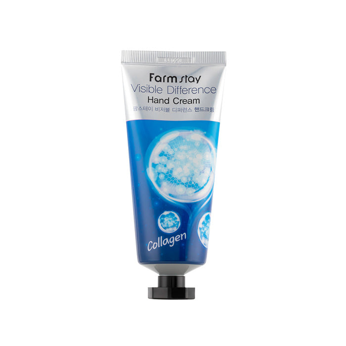 9ba9ef5ff9ac534f3b0508e67b47e28c-nova-para-pharmacie-maroc-prix-livraison-1 FARMSTAY Visible Difference Hand Cream Collagen 100g Crème Mains Hydratante – Image 1