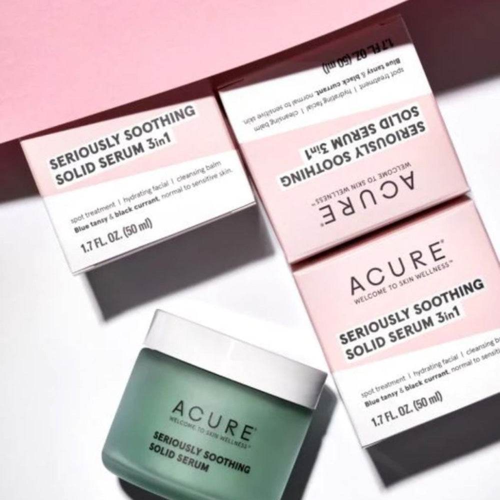 ACURE-SERIOUSLY-SOOTHING-SOLID-SERUM-3IN1-novapara-maroc Acure Seriously Soothing Solide Serum 3in1 50ml – Image 1
