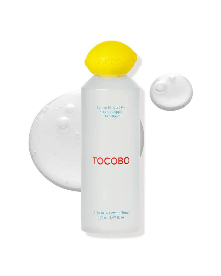 AHA_BHA_Lemon_Toner_150ml_1878f0d6-5a0e-4944-a058-94ed090ad9d2-Nova-para-prix-Maroc TOCOBO AHA BHA LEMON TONER 150 ML – Image 1