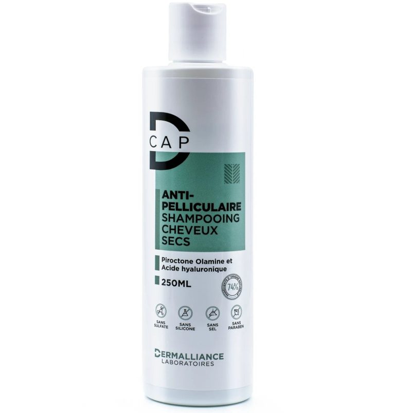 D-CAP Shampooing Anti-Pelliculaire Cheveux Secs 250ml Cuir Chevelu Sec Irrité Apaisant Hydratant Tous Types Cheveux - photo 2