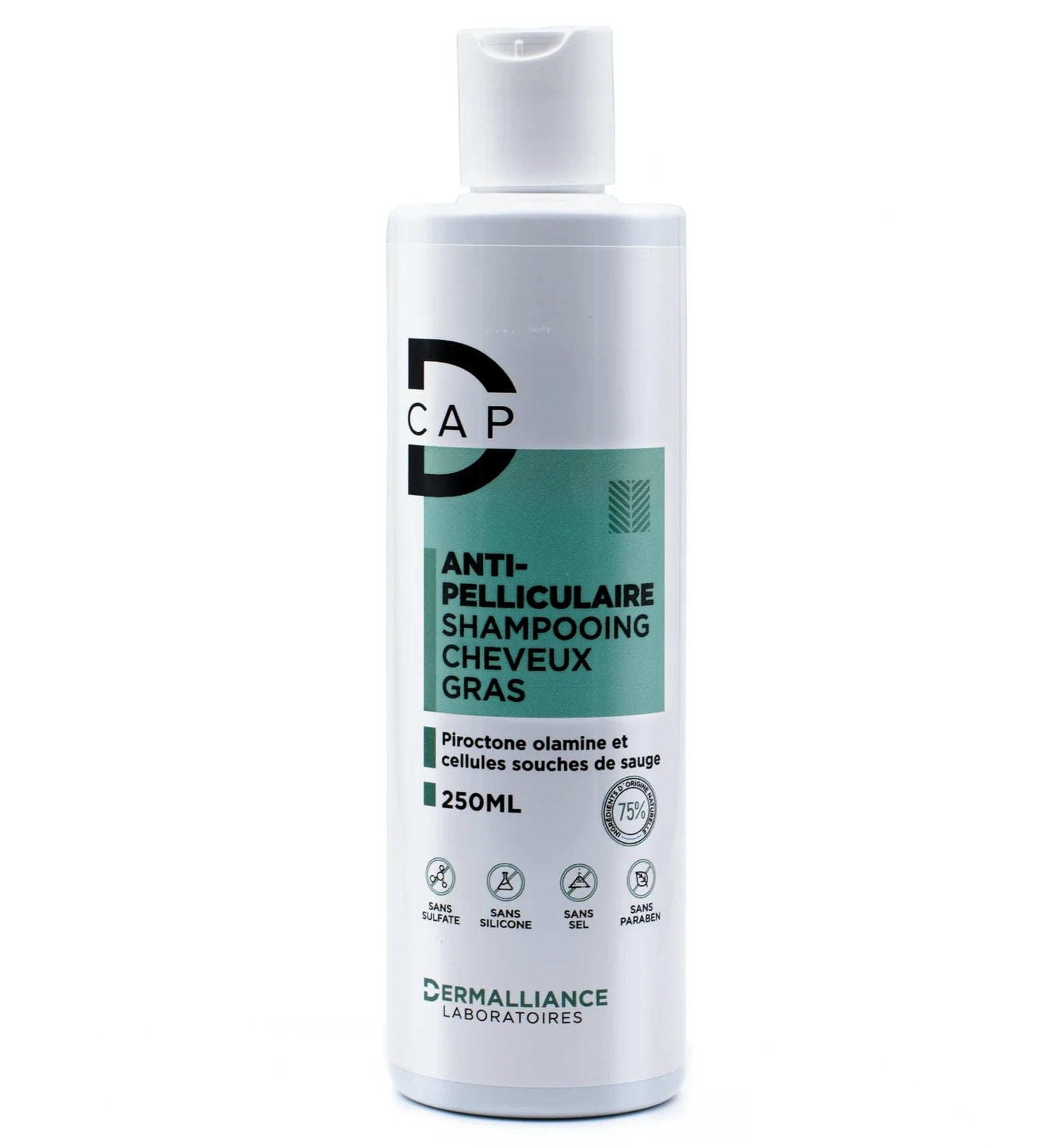 AP-2-nova-para-pharmacie-maroc-prix-livraison D-CAP Shampooing Anti-Pelliculaire Cheveux Gras 250ml Cuir Chevelu Gras Irrité Purifiant Régulateur Sébum Tous Types Cheveux – Image 1