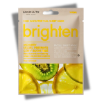 ABSOLUTE NEW YORK Masque Tissu Éclat Brightening Hydratant Illumine Peau Douce