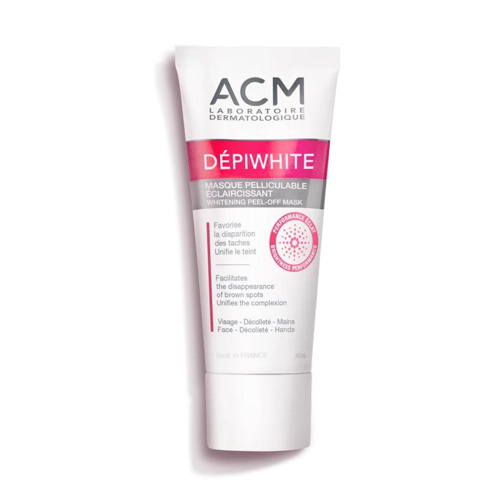 Acm-Depiwhite-Masque-Pelliculable-Eclaircissant-40ml-nova-prapharmacie-maroc ACM Depiwhite Masque Pelliculable Éclaircissant 40ml Film Occlusif Anti-Taches – Image 1