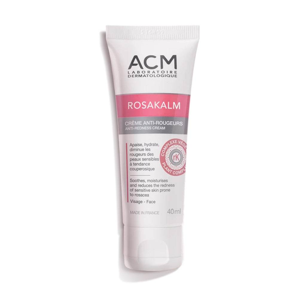 Acm-Rosakalm-Creme-Anti-Rougeurs-40ml-nova-parapharmacie-maroc ACM Rosakalm Crème Anti-Rougeurs 40ml Soin Apaisant Rosacée Couperose Peaux Sensibles Réactives Microcirculation