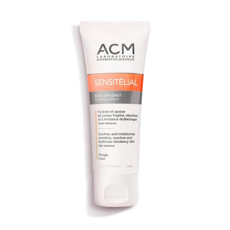 ACM Sensitélial Soin Apaisant Hydratant Quotidien 40ml - Peaux Intolérantes Hypersensibles