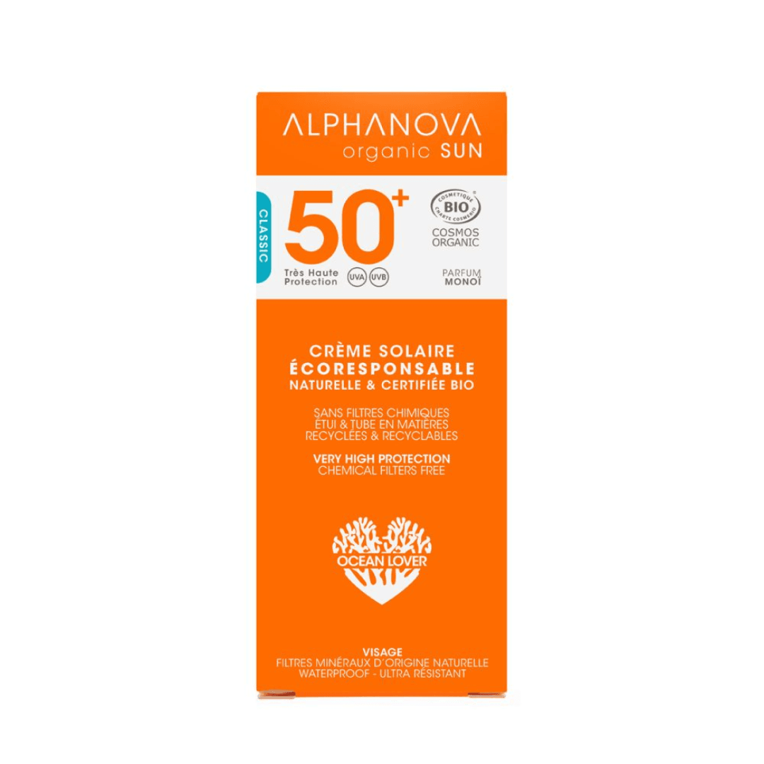 Alphanova-sun-creme-solaire-spf50-50g-Nova-para-prix-Maroc Alphanova Sun Creme Solaire Spf50+ 50g – Image 1