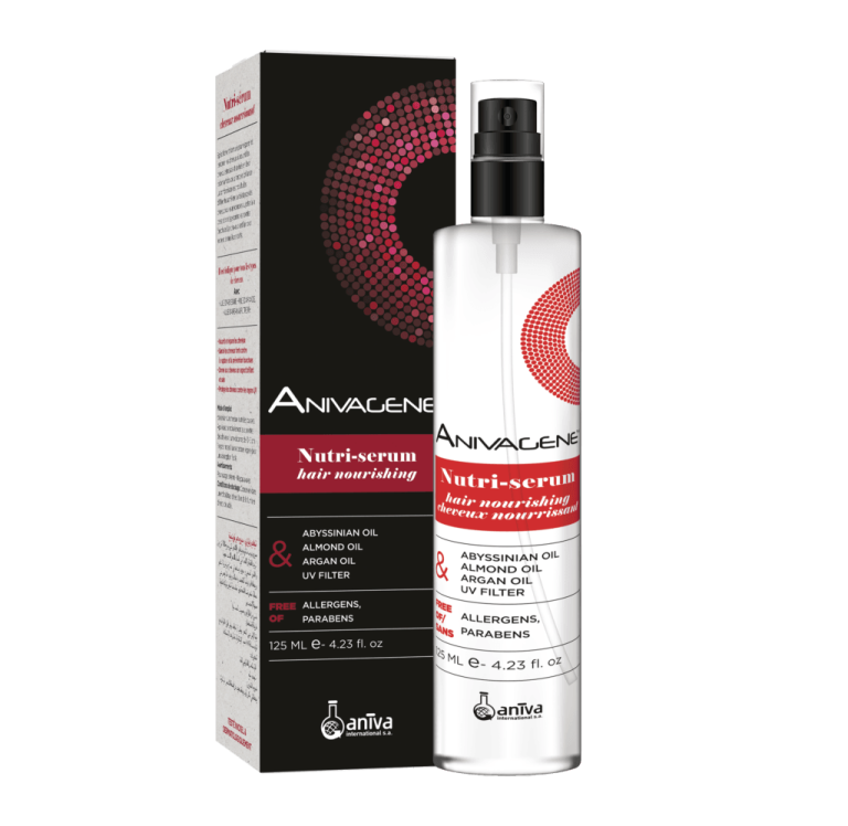 Anivagene Nutri-Sérum Cheveux Nourissant 125ml Soin Réparateur Cheveux Abîmés