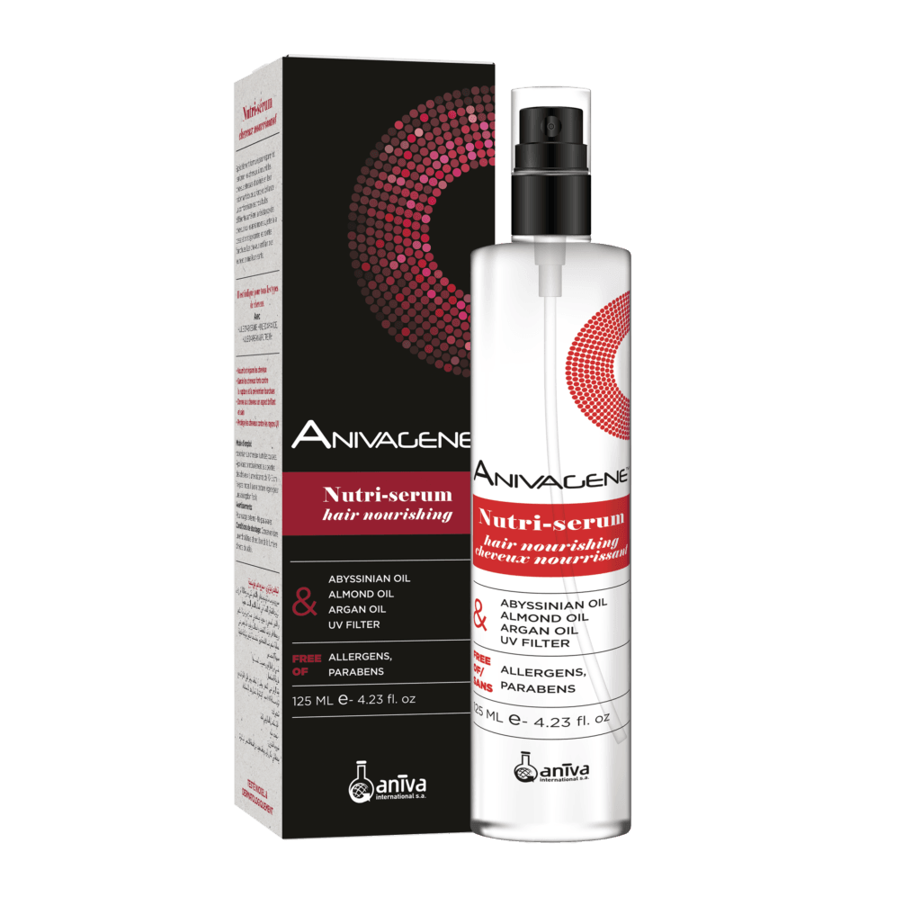 Anivagene_Nutri-S_rum_Cheveux_Nourissant_125ml_Soin_R_parateur_Cheveux_Ab_m_s-novapara.ma-prixmaroc Anivagene Nutri-Sérum Cheveux Nourissant 125ml Soin Réparateur Cheveux Abîmés – Image 1