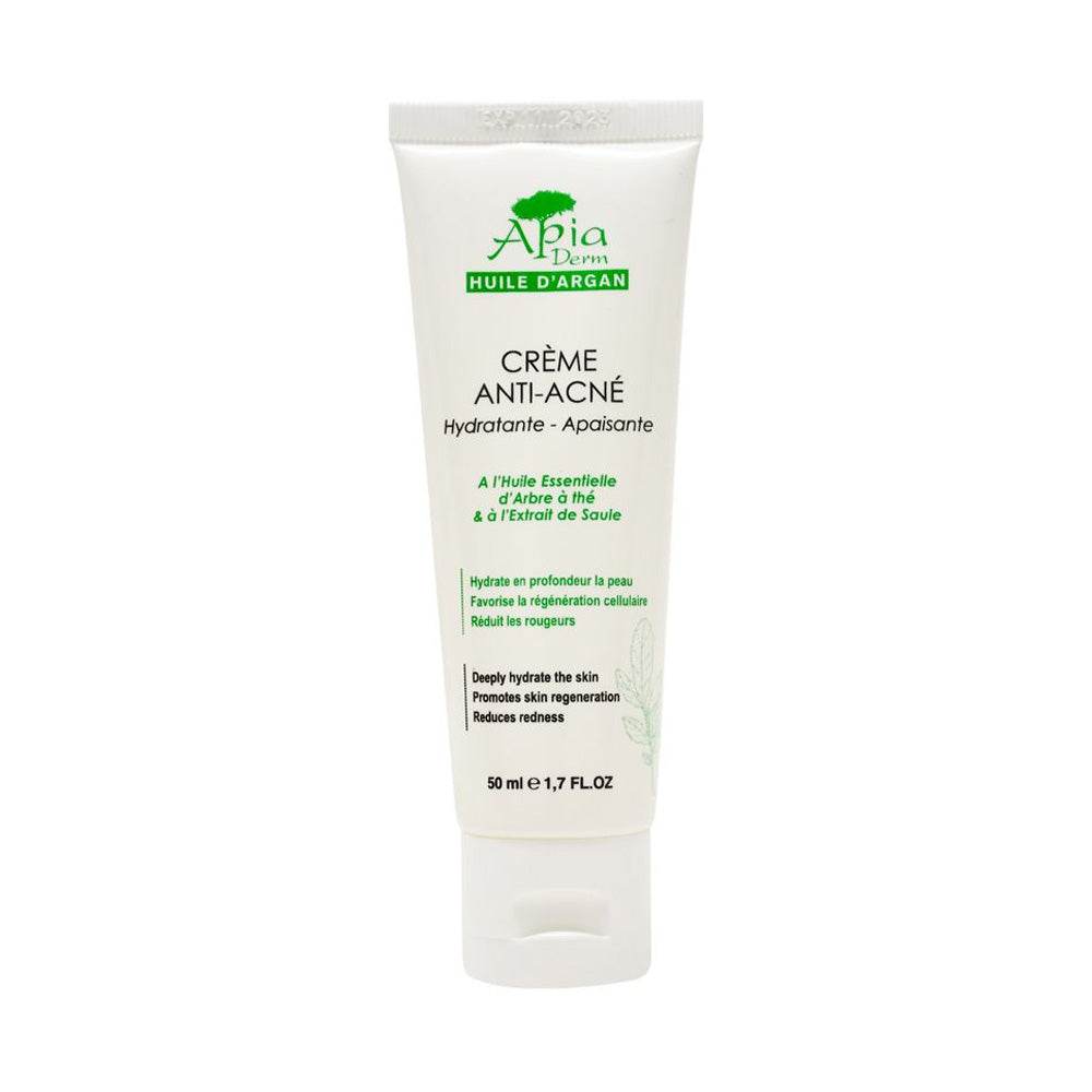 Apia-Derm-Creme-Anti-Acne-50ml-Nova-Parapharmacie-Maroc Apia Derm Crème Anti-Acne 50ml – Image 1