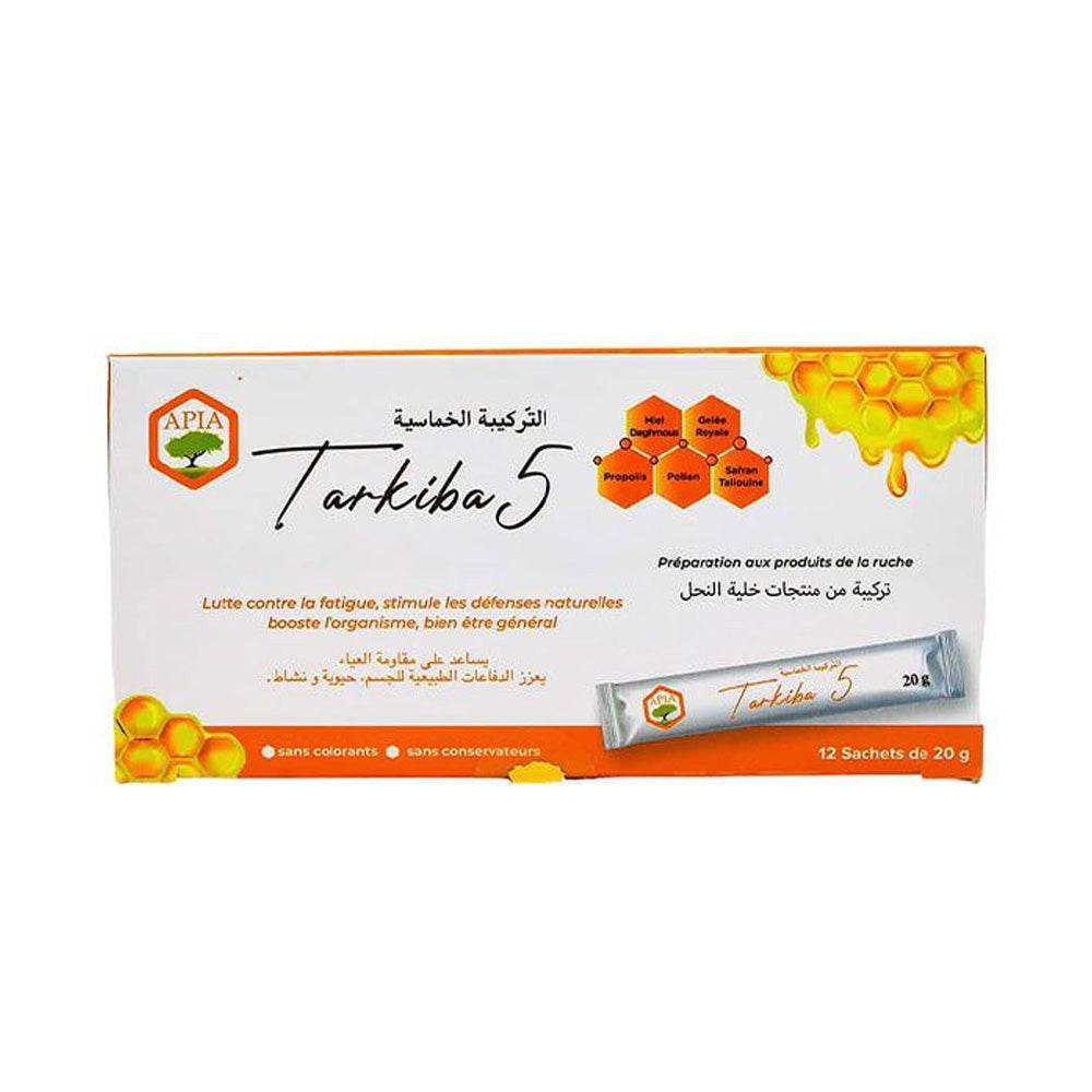 Apia-Tarkiba-5-12-Sachets-20g-novaparapharmacie-maroc Apia Tarkiba 5 12 Sachets 20g – Image 1