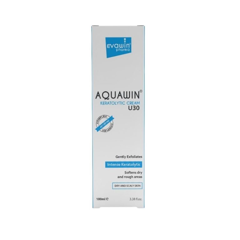 EVAWIN Aquawin Keratolytic Cream U30 100ml Crème Kératolytique Urée 30% Peaux Épaisses Rugueuses - photo 2