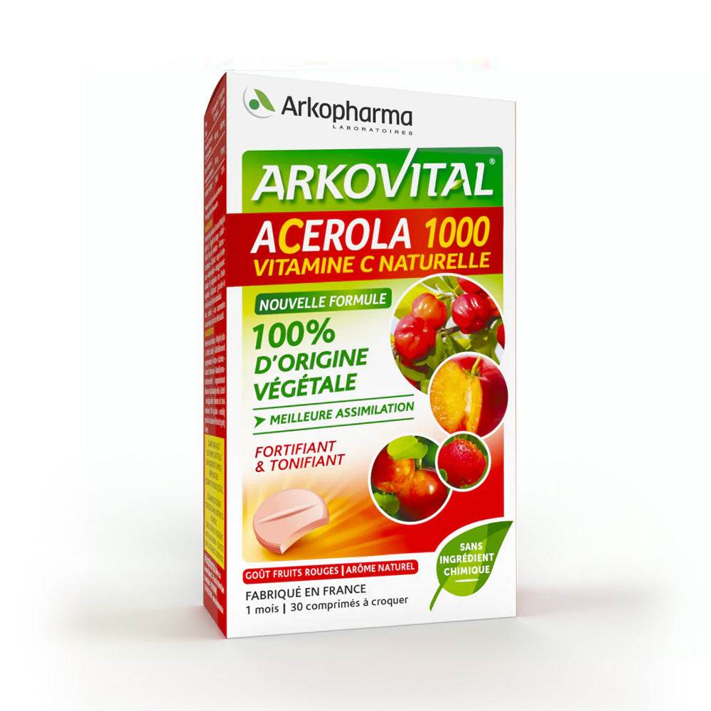 Arkovital-Acerola-1000-nova-parapharmacie-casablanca Arkovital Acérola 1000 – Image 1
