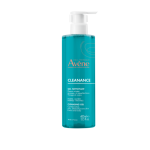 AVÈNE EAU THERMALE Cleanance Gel Nettoyant 400ml Peaux Grasses Acnéiques Purification Matifiante