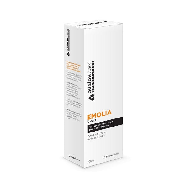 Avaloncare-Emolia-Cream-100g-nova-para-pharmacie-maroc-prix-livraison AVALONCARE Emolia Cream 100g Crème Émolliente Hydratante Peaux Sèches Atopiques Apaisante Réparatrice – Image 1