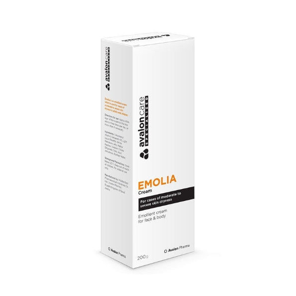Avaloncare-Emolia-Cream-200g-nova-para-pharmacie-maroc-prix-livraison AVALONCARE Emolia Cream 200g Crème Émolliente Hydratante Peaux Sèches Atopiques Apaisante Réparatrice – Image 1