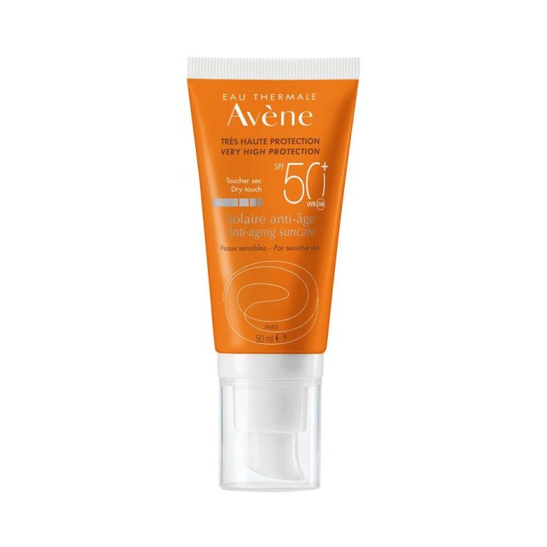 AVÈNE Solaire Anti-Âge SPF50+ 50ml - Protection & Prévention Photo-Vieillissement