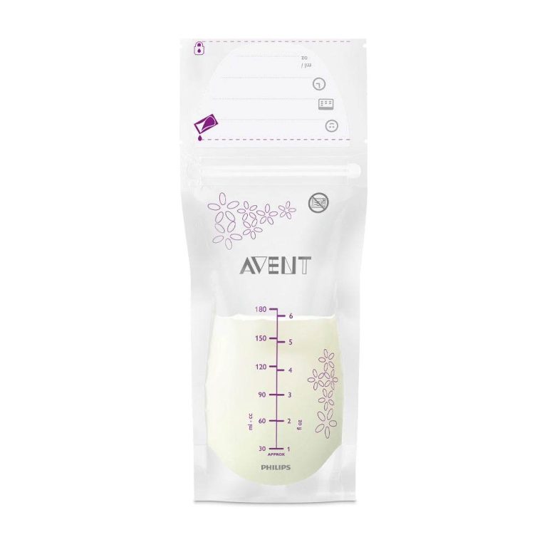 AVENT Sachets De Conservation Pour Le Lait SCF603/25 Sachets Conservation Lait Maternel 25 Pièces