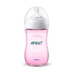 AVENT Biberon Natural Rose 260ml +1m Scf034/17