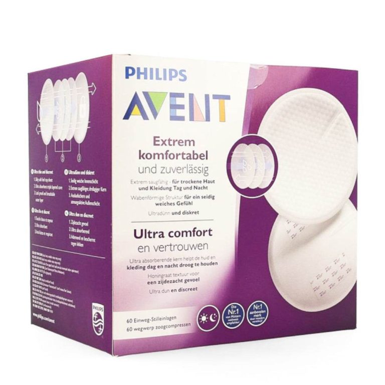 AVENT 60 Coussinets Jour SCF254/61 Coussinets Allaitement Jetables