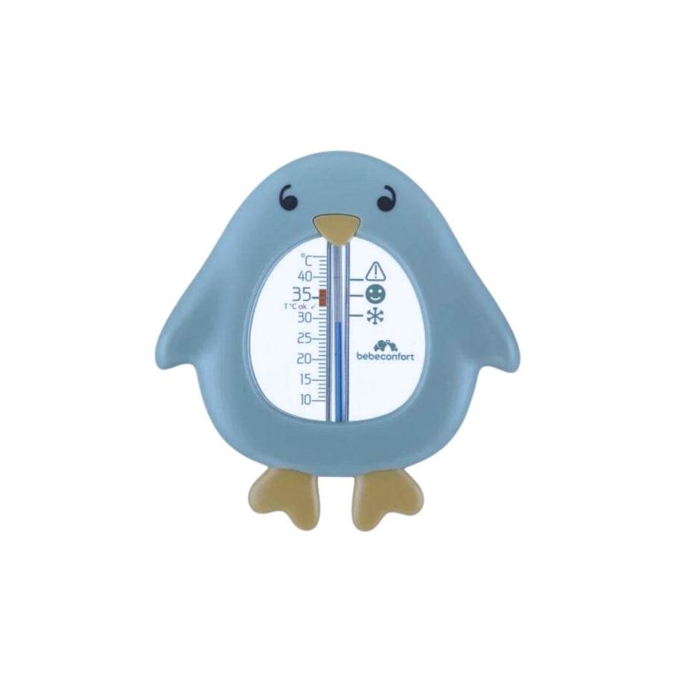 BÉBÉ CONFORT Thermomètre de Bain Pingouin Bleu Sécurité +0m - photo 2