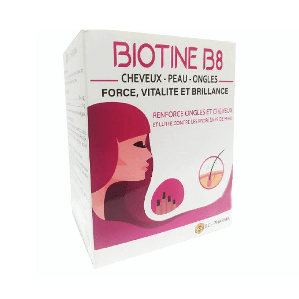 BC-Pharma-Biotine-B8-Formule-Fortifiante-80-Gelules-nova-parapharmacie-casablanca-1 BC-Pharma Biotine B8 Formule Fortifiante 80 Gélules - photo 2
