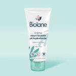 BIOLANE Crème Nourrissante Hydratante 100ml Soin Visage Corps Bébé Enfant Peau Sèche Sensible Protection Quotidienne