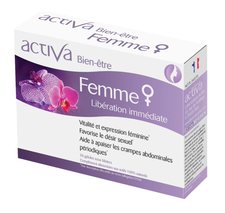 ACTIVA Bien-Être Femme Complément Vitalité Féminine Équilibre Hormonal