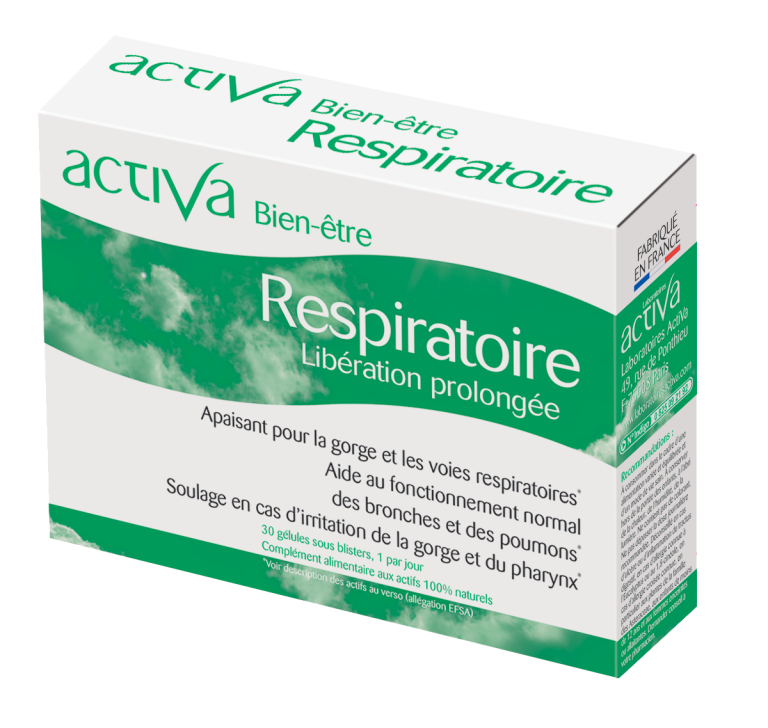ACTIVA Bien-Être Respiratoire Complément Alimentaire Confort Respiratoire Immunité