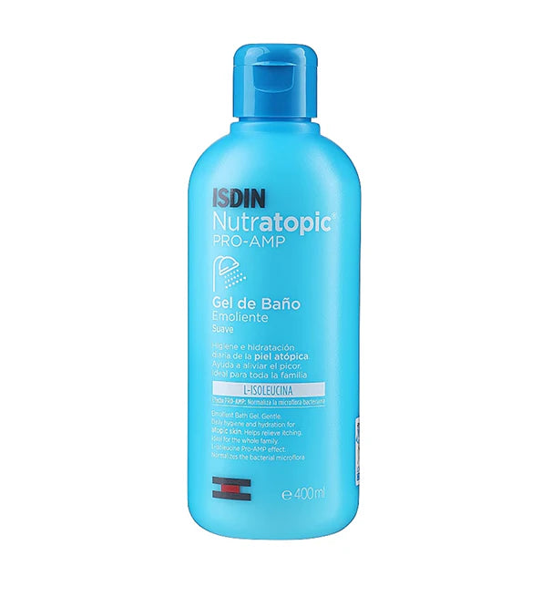 BHB-1 Isdin nutratopic gel bain emoliente 400ml – Image 1