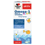 DOPPEL HERZ AKTIV SIROP OMEGA-3 MULTI-VITAMINES JUNIOR 250 ML