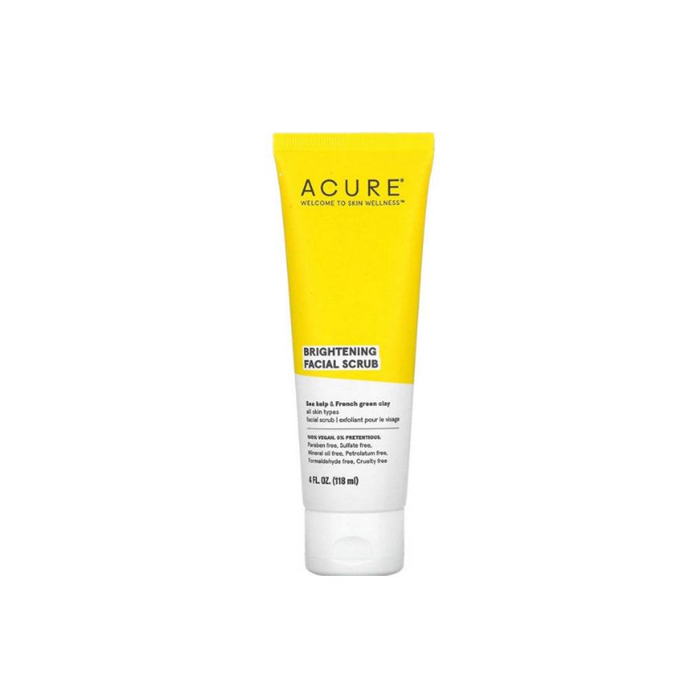 BRIGHTENING-FACIAL-SCRUB-novapara-maroc Acure Brightening Facial Scrub 118ml – Image 1