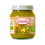 BABYBIO Petit Pot Légumes Verts 130g Bio Purée Bébé 4 Mois Vitamines Fibres