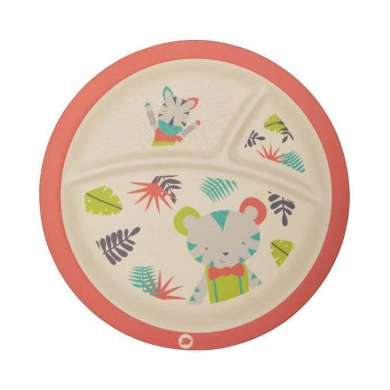 Bebe Confort - Assiette en Bambou avec compartiments - Jungle Vibes (18M +) - photo 2