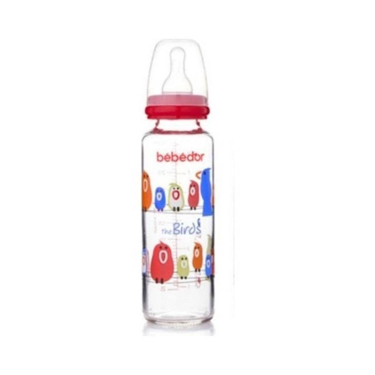 Bébédor Biberon En Verre +0 moins Ref 30302/250ml
