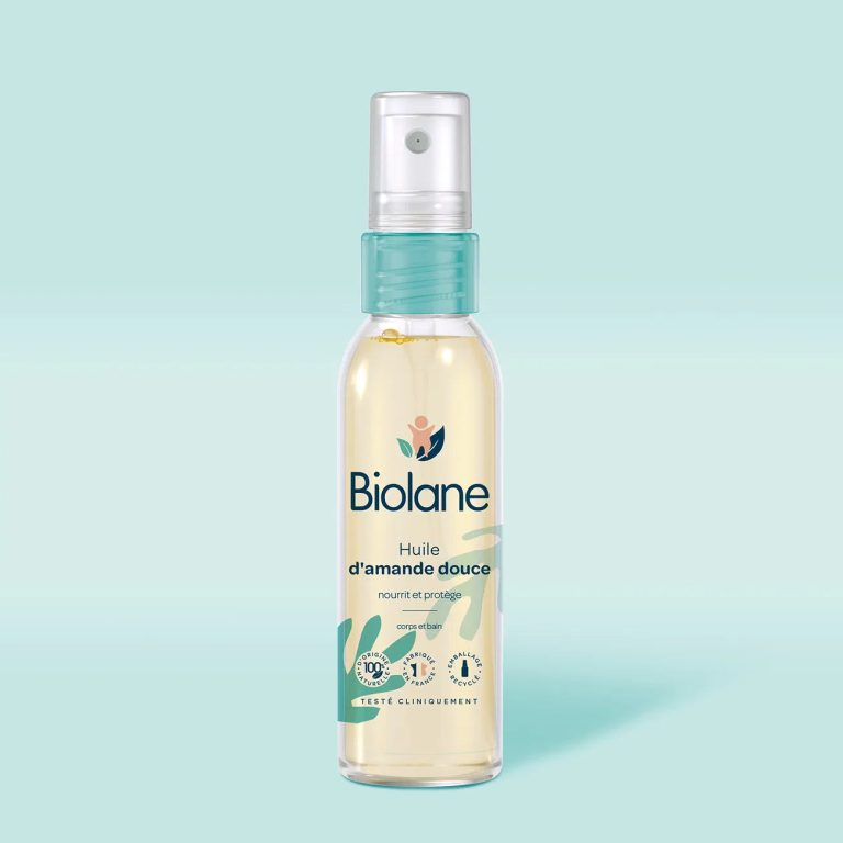 BIOLANE Huile Amande Douce Spray 75ml Huile Massage Bébé Hydratation - photo 2