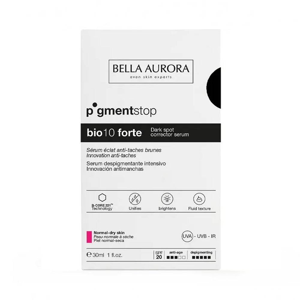 Bella-Aurora-Bio10-Forte-Pigment-Stop-Peau-Normale-a-Seche-30ml-Global-para-prix-Maroc-1 Bella Aurora Bio10 Forte Pigment Stop Peau Normale à Sèche 30ml – Image 1