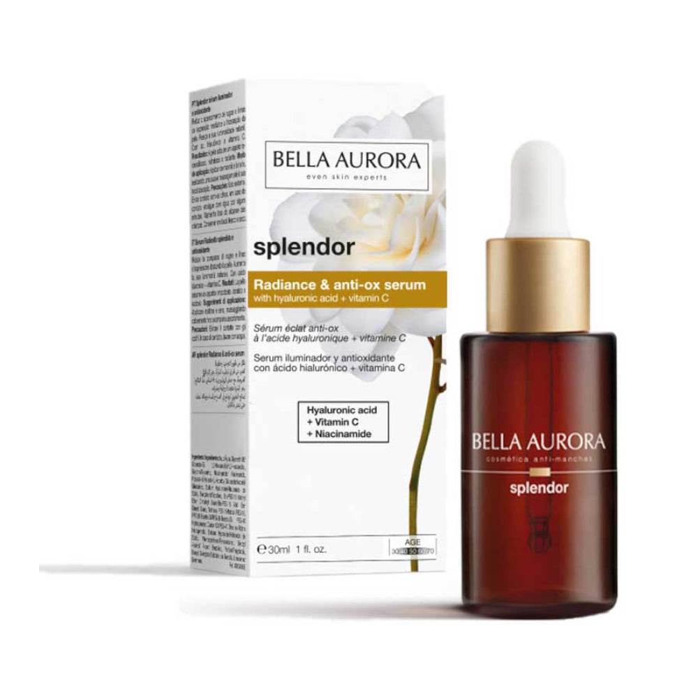 Bella_Aurora_Splendor_Booster_Vita_C_AH_30ML-Nova-para-prix-Maroc-1 BELLA AURORA Splendor Booster Vita C+AH 30ml - Sérum Anti-Âge Premium Éclat – Image 1