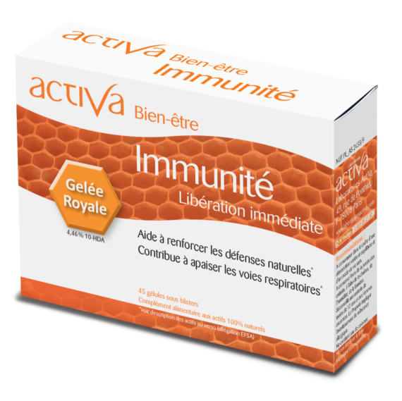 ACTIVA Bien-Être Immunité Complément Défenses Naturelles Vitamine C Zinc