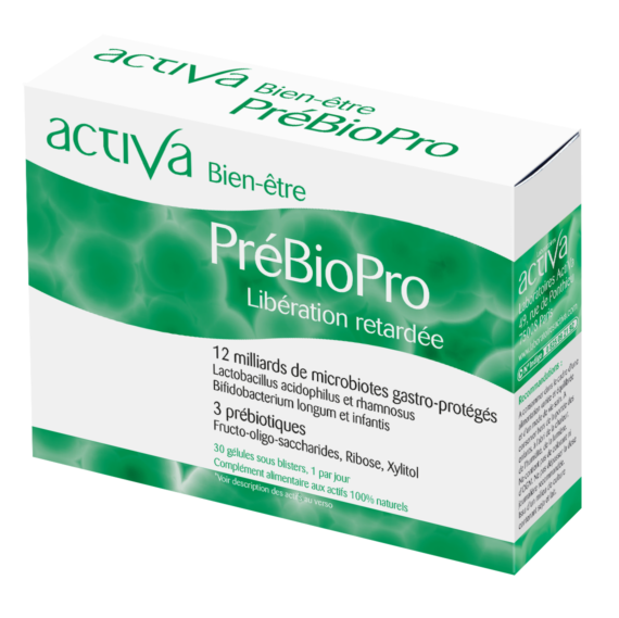 Bien-etre-microbiote-e1548953495474-nova-para-pharmacie-maroc-prix-livraison ACTIVA Bien-Être PréBioPro Probiotiques Prébiotiques Microbiote Immunité Digestion – Image 1