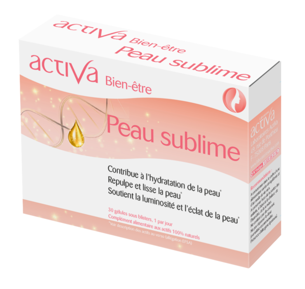 ACTIVA Bien-Être Peau Sublime Complément Beauté Peau Éclat Collagène